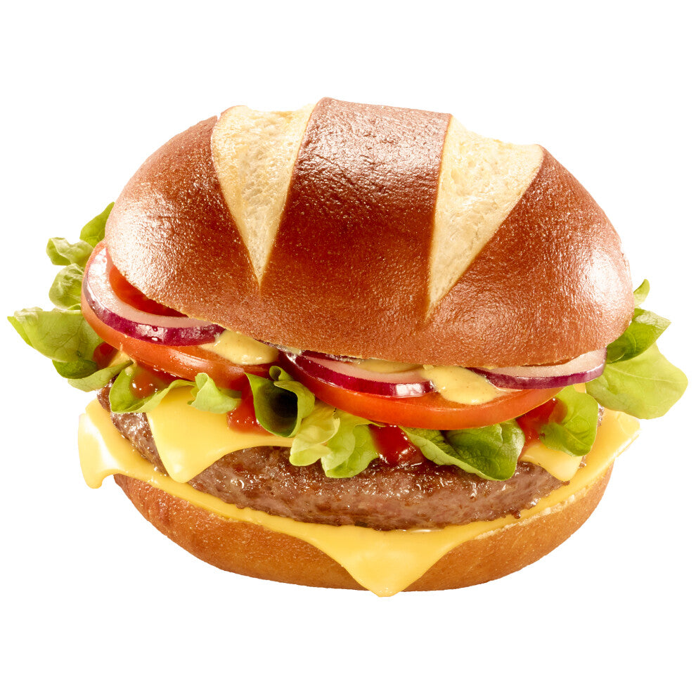 Ditsch Frozen Pretzel Burger Buns - 1x42