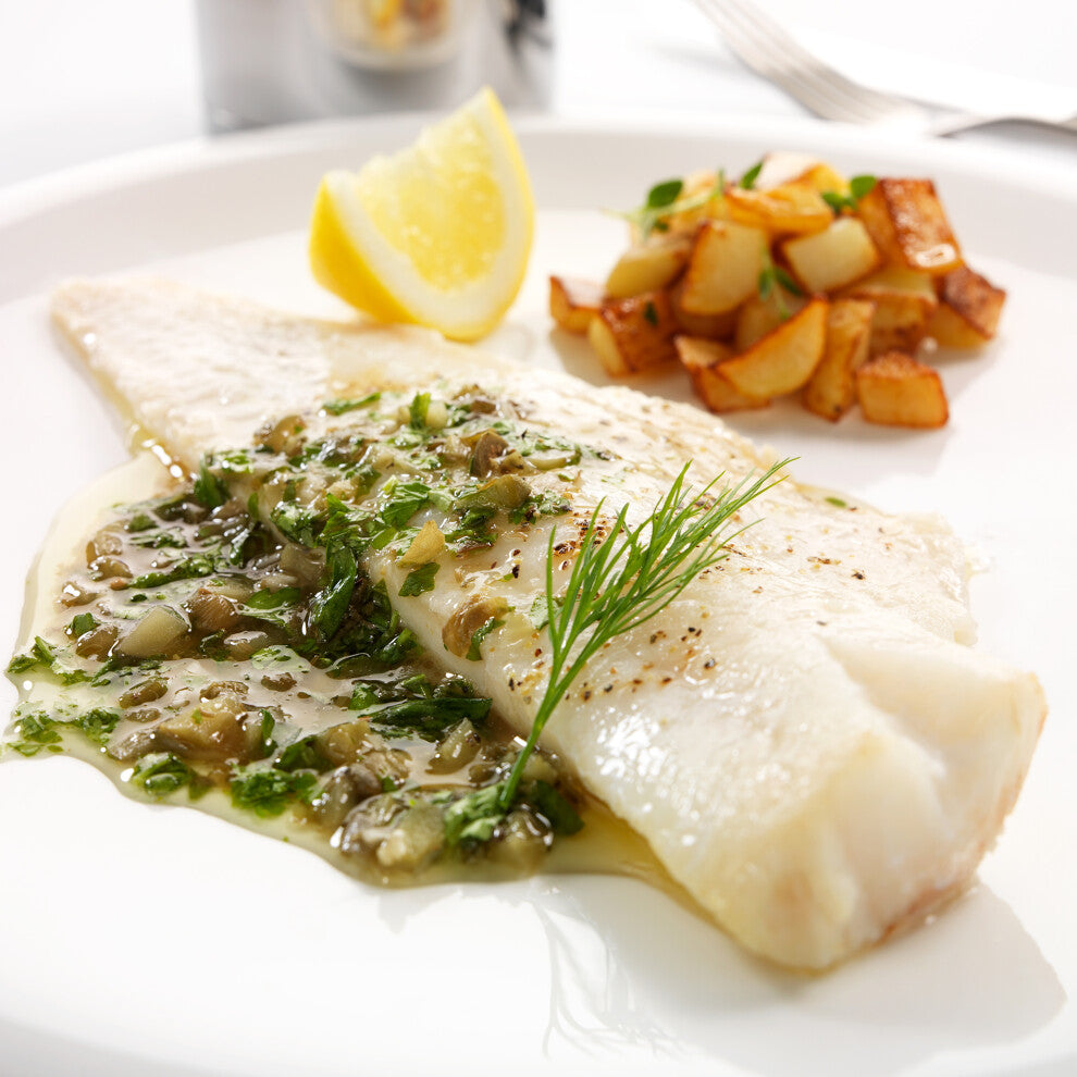 Caterfood Select Frozen MSC Skin & B-less Cod Tails 136-160g - 1x20