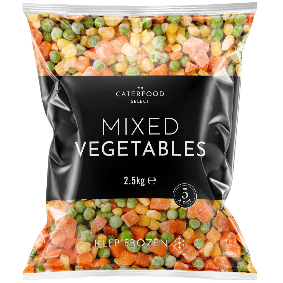 Caterfood Select Frozen Mixed Vegetables - 1x2.5kg