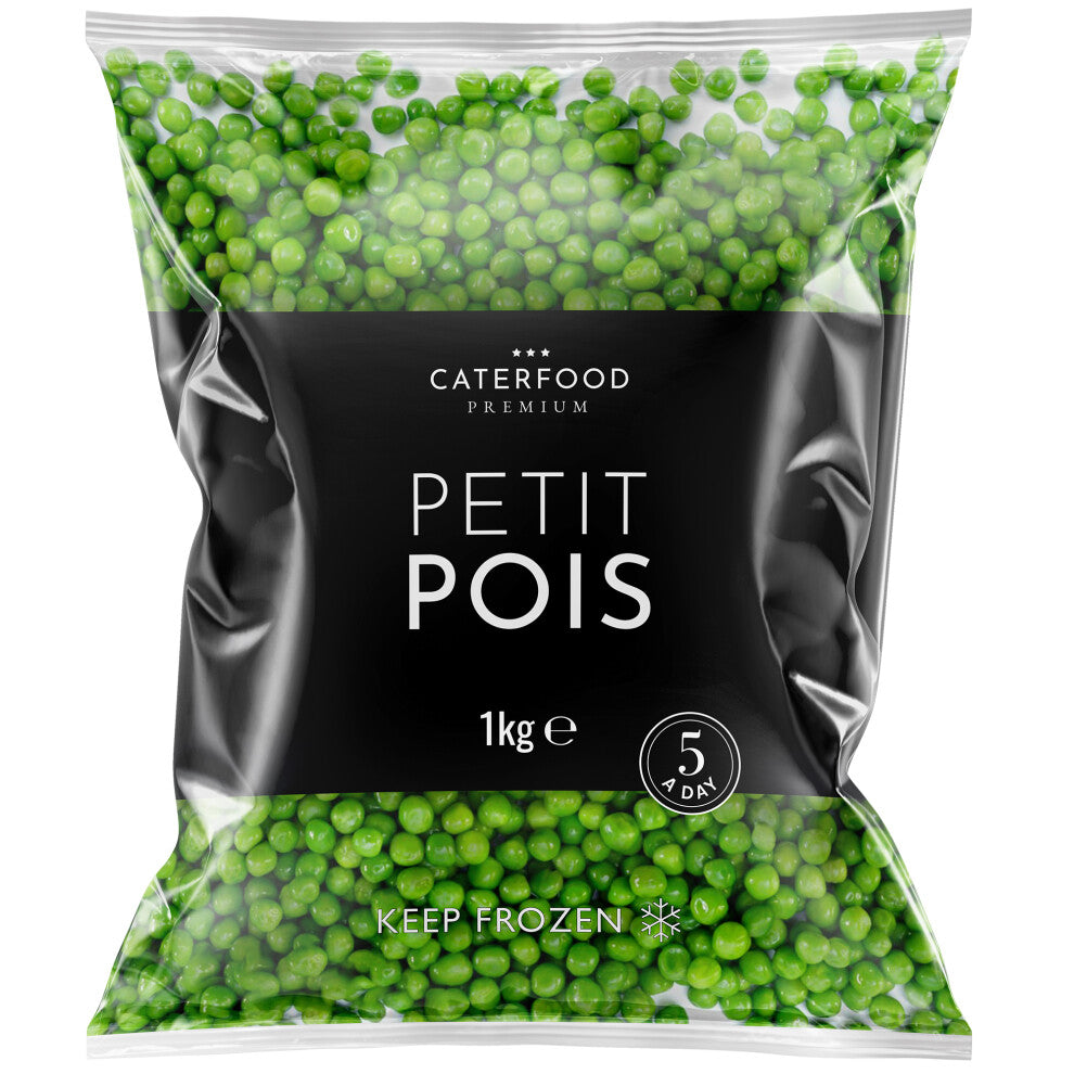 Caterfood Premium Frozen Peas Petit Pois - 1x1kg