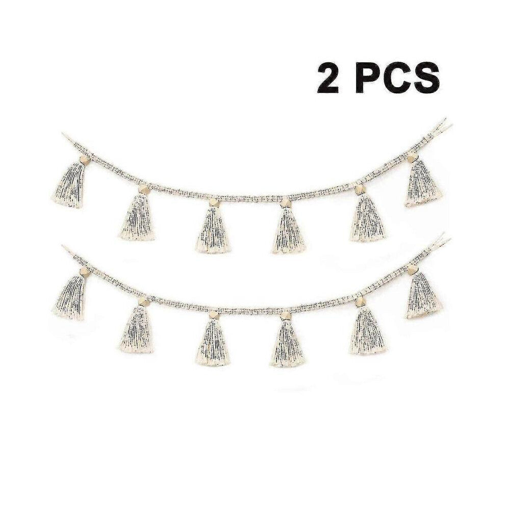 Boho Style Banner Cotton Weave Wall Decor, Kids Decor