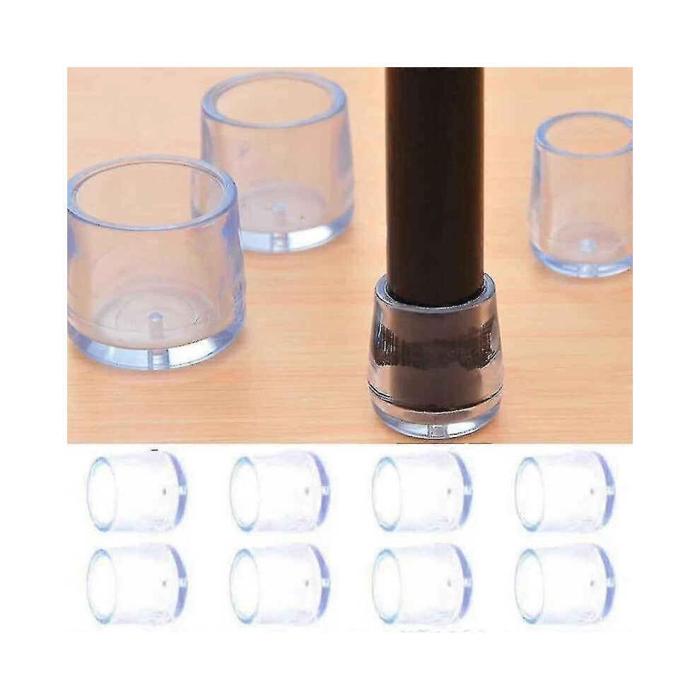 Silicone Table Chair Leg Cap Pad Furniture Non-slip Table Feet Cover Protection Bottom Cover Pads Wood Floor Protector Tw