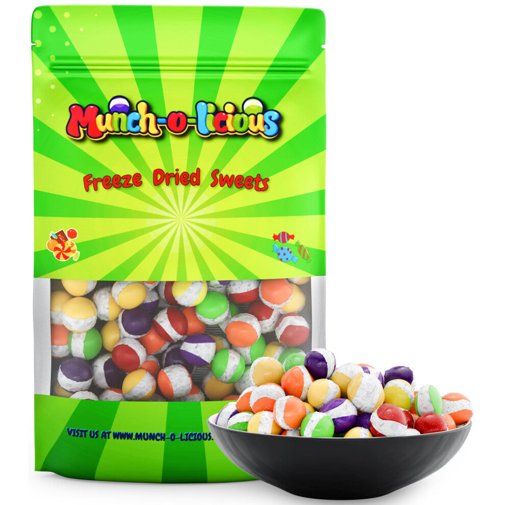 Munch-o-licious Freeze Dried Sweets 100g | Vegan Halal | Freeze Dried Candy | American Sweets |TikTok| Gift| Christmas|
