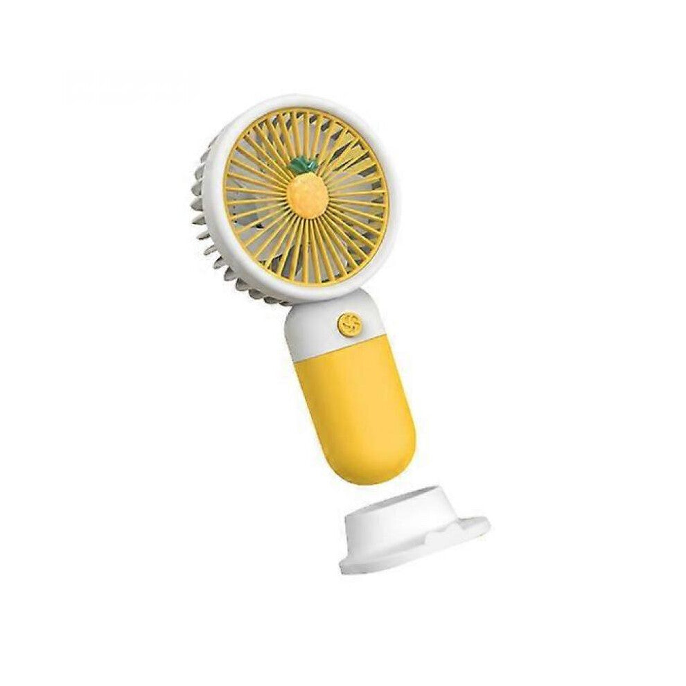 Fan,Small Colorful Fruit Portable Fan Rechargeable Lightweight Pocket Fan for Walking Outdoor