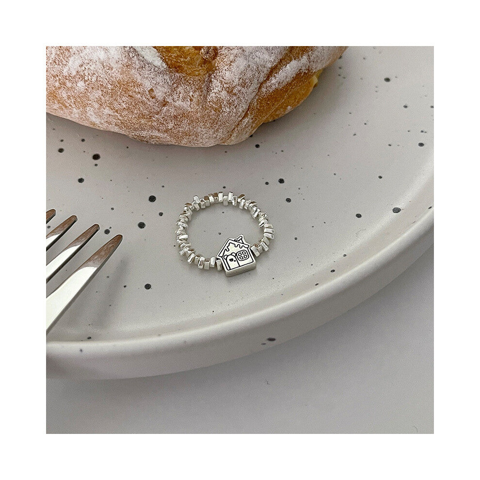 (J3359) Adjustable Inspired Vintage Cartoon Character Bear Ring For Women Design In Unique