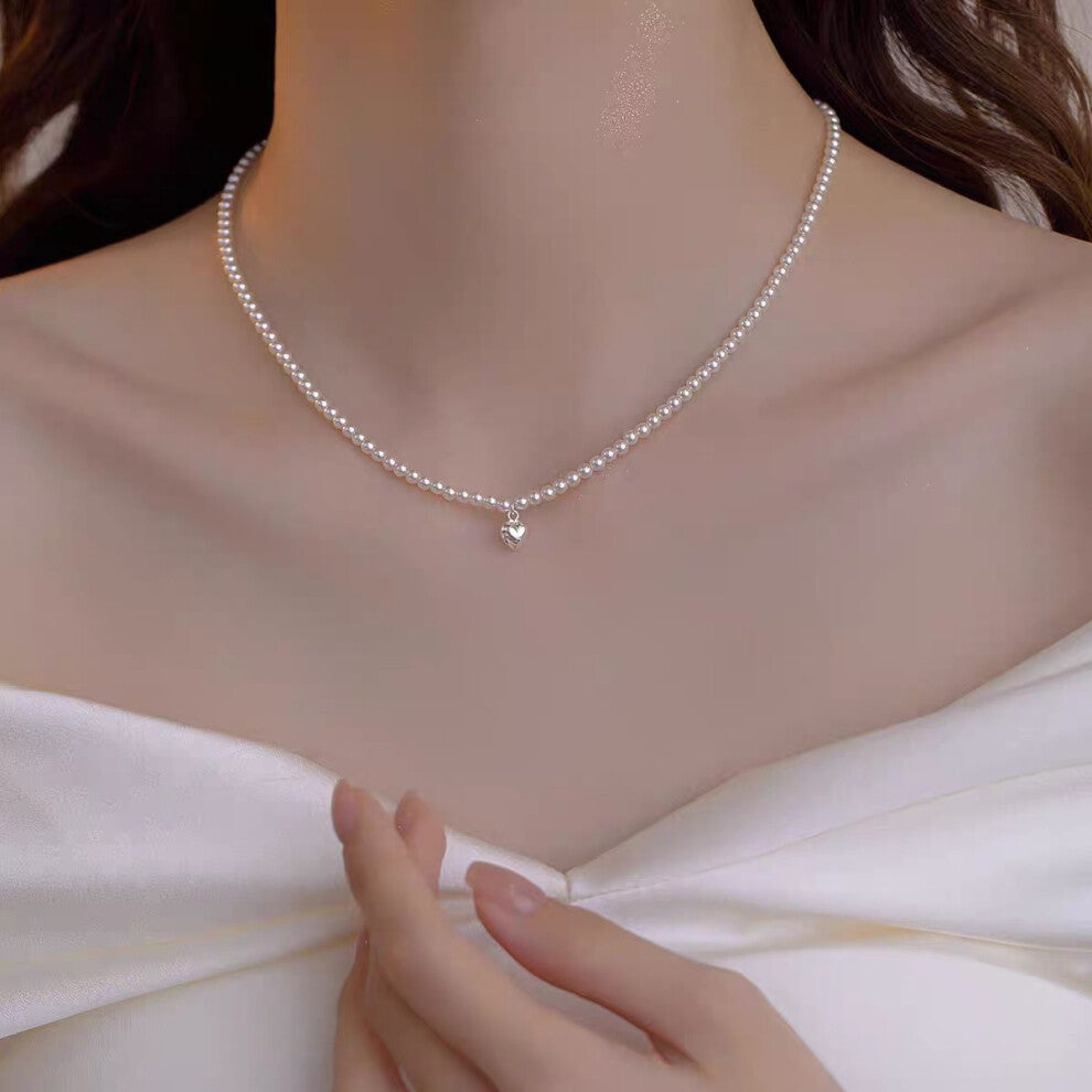 (MY36330) Light luxury design, high-end and fashionable style, collarbone chain, neck chain, sweater chain, bead chain