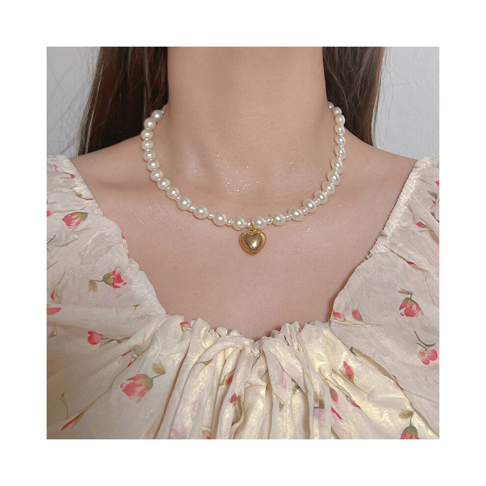 (MY37545) Light luxury design, high-end and fashionable style, collarbone chain, neck chain, sweater chain, bead chain