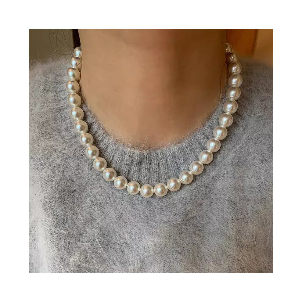 (X1399?10mm(Magnetic snap)) Versatile, elegant and high-end bow tie titanium steel collarbone chain and neck chain accessory