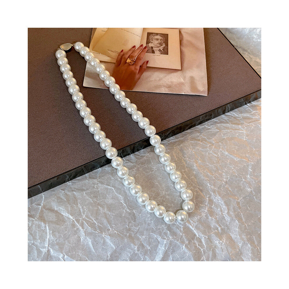 (X1658 silver 10mm? ????) Versatile, elegant and high-end bow tie titanium steel collarbone chain and neck chain accessory