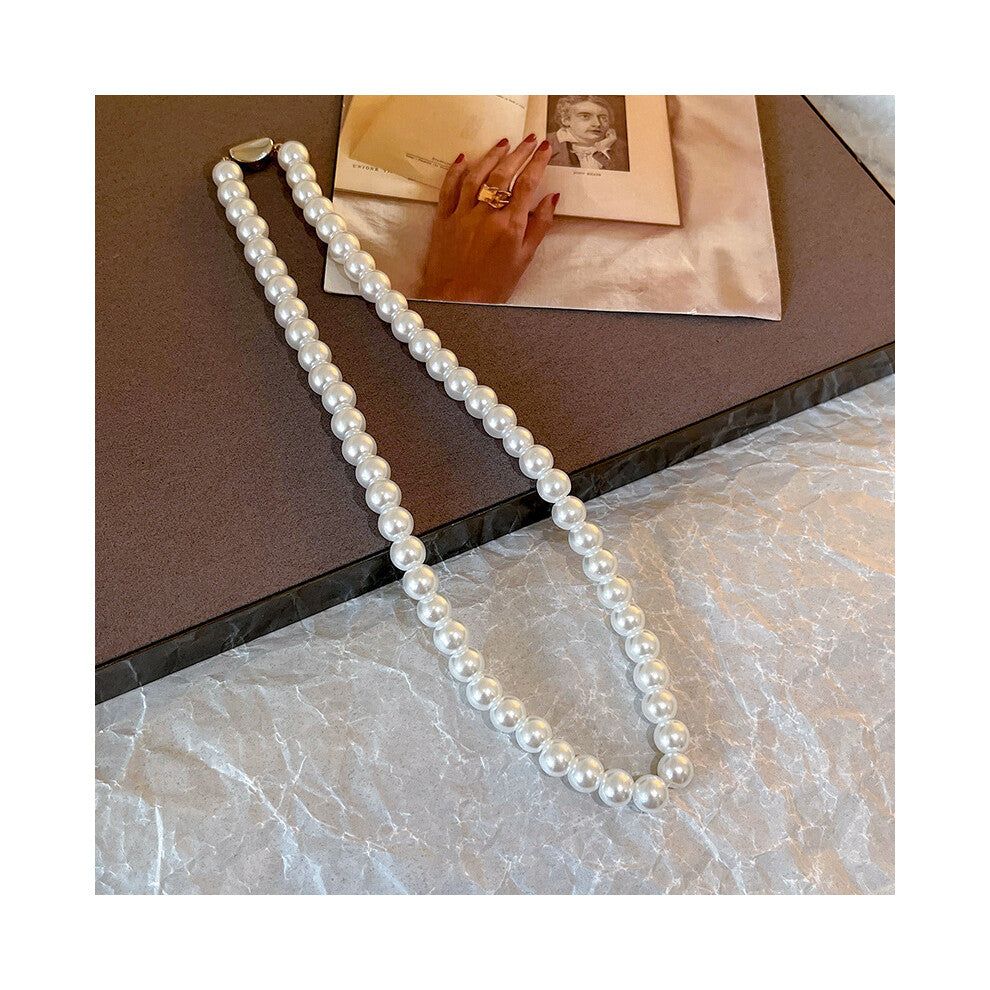 (X1658 silver 8mm? ????) Versatile, elegant and high-end bow tie titanium steel collarbone chain and neck chain accessory