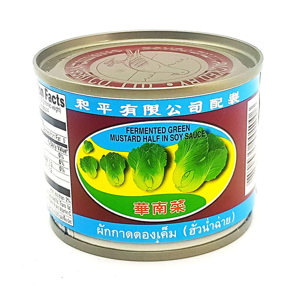 Pickled Mustard Green Half in Soy Sauce 230g