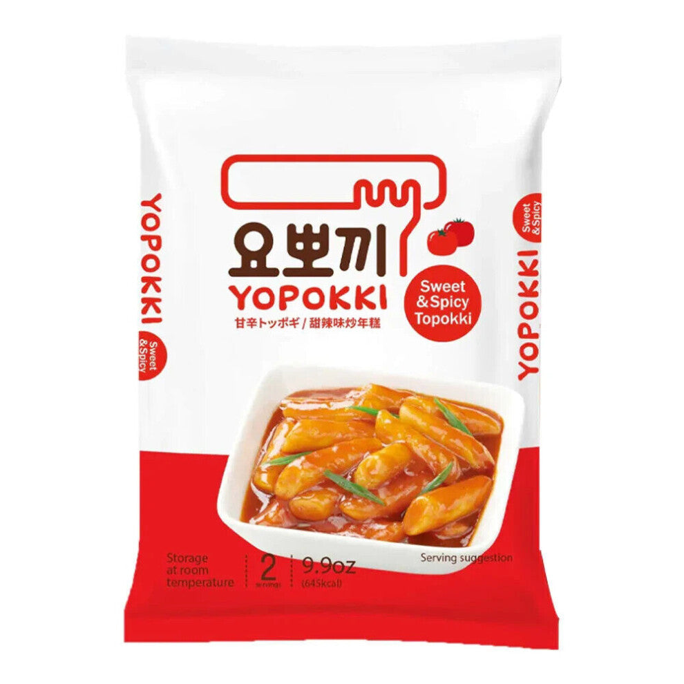 Yopokki Rice Cake With Sweet & Spicy Sauce 280g
