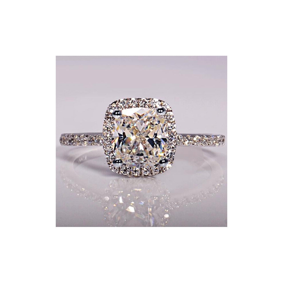 (#6, 6) Brand Fashion Women Size 5 6 7 8 9 Jewelry Wedding Engagement Jewelry Gift Ring