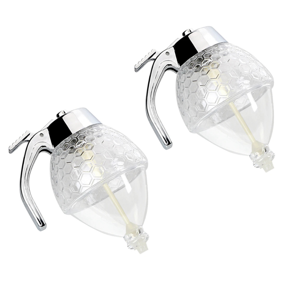 Juice Syrup Cup Squeeze Bottle, Storage Pot Holder Bee Dripper
