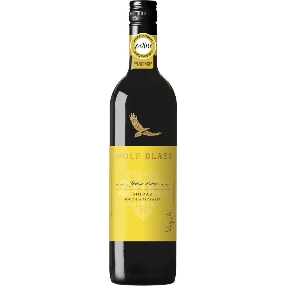 Wolf Blass Yellow Label Shiraz, red wine 75 cl