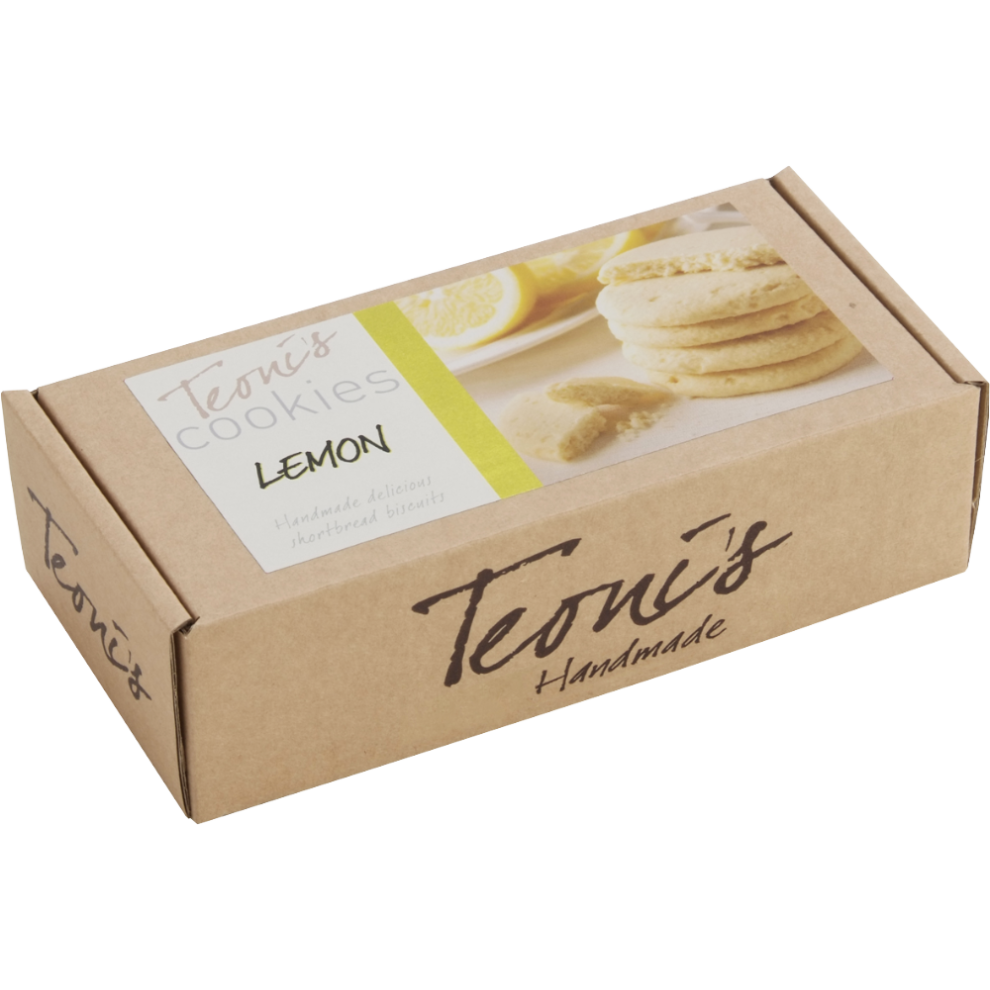 Teoni's Lemon Butter Shortbread Biscuits 150G