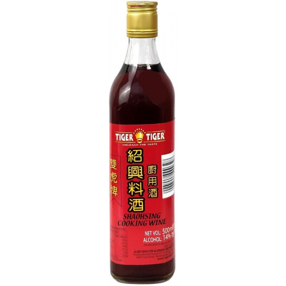 Tiger Tiger Shaohsing Cooking Wine 14% Abv 500Ml