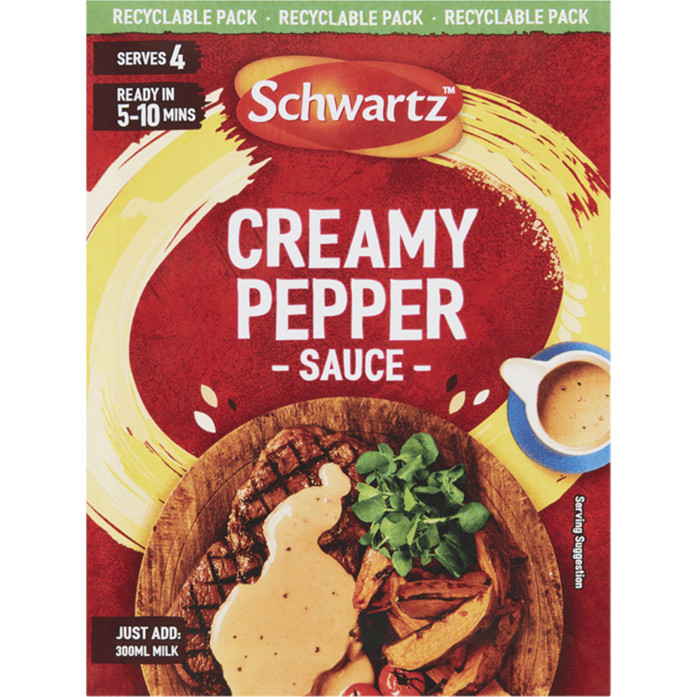 Schwartz Creamy Pepper Sauce Mix 25G