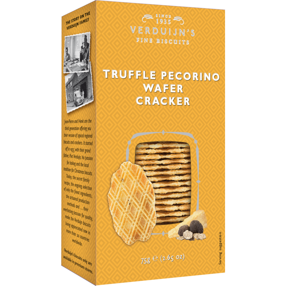 Verduijn's Truffle Pecorino Wafer Cracker 75G