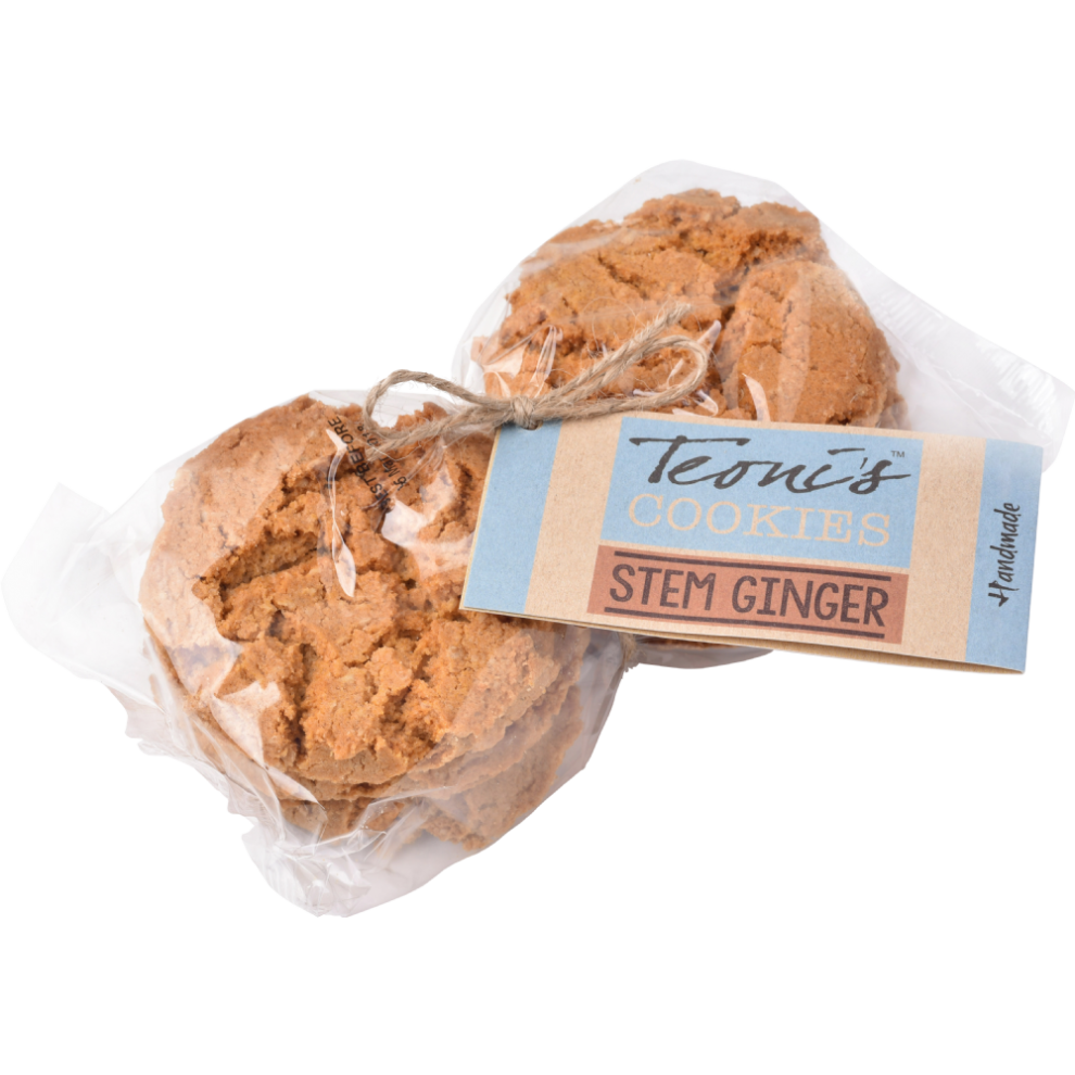 Teoni's Stem Ginger Oat Crunch Cookies 300G