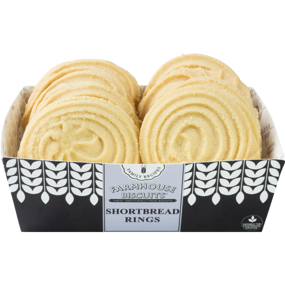 Farmhouse Biscuits Shortbread Rings 200G