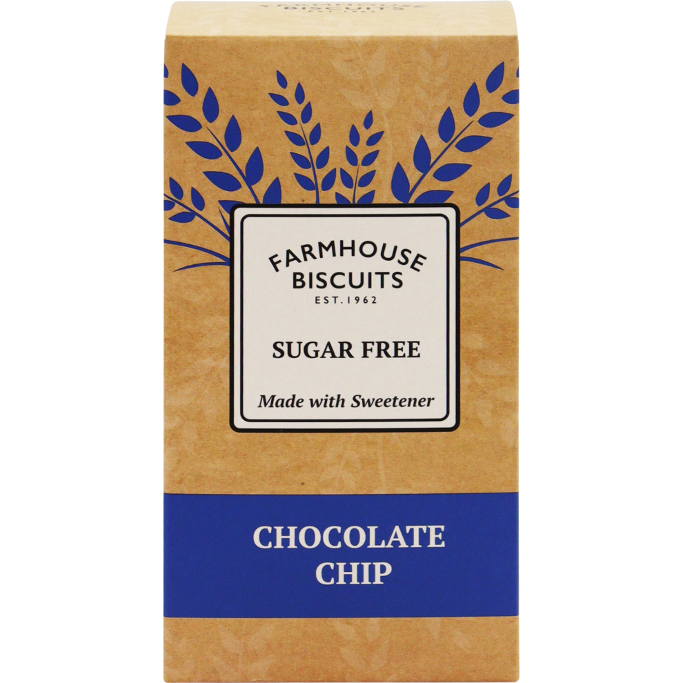 Farmhouse Biscuits Sugar Free Choc Chip Cookies 150G