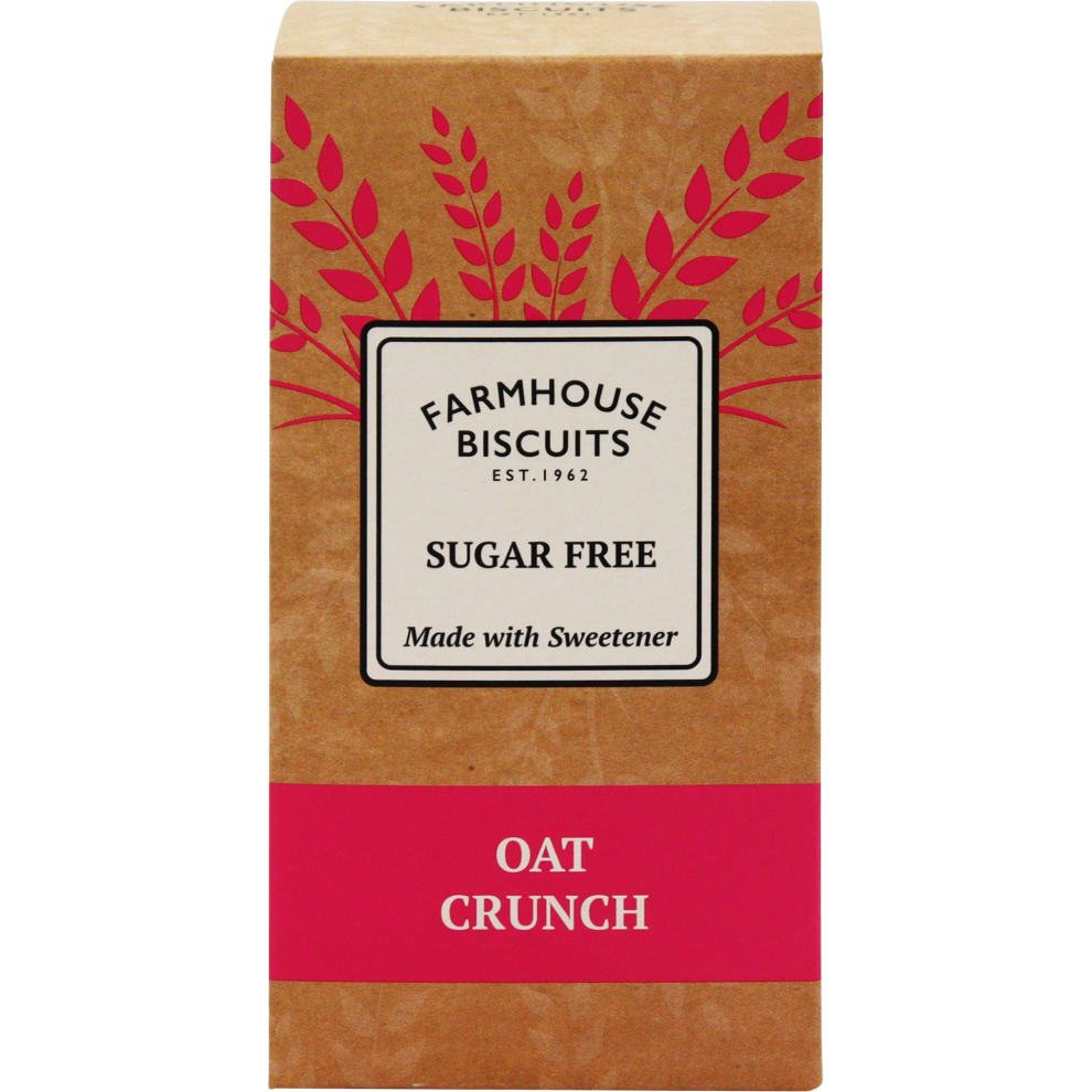 Farmhouse Biscuits Sugar Free Oat Crunch Cookies 150G