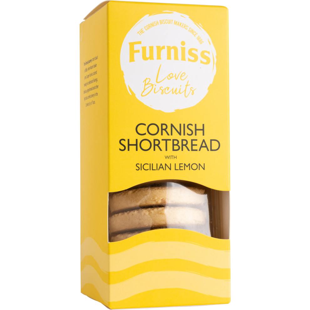 Furniss Cornish Shortbread With Sicilian Lemon 200G