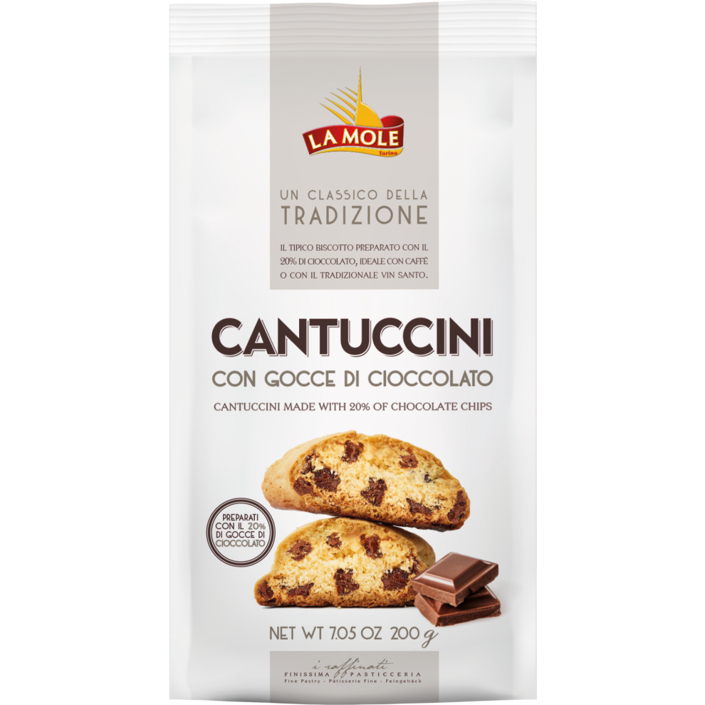 La Mole Cantuccini - Chocolate Chip 200G