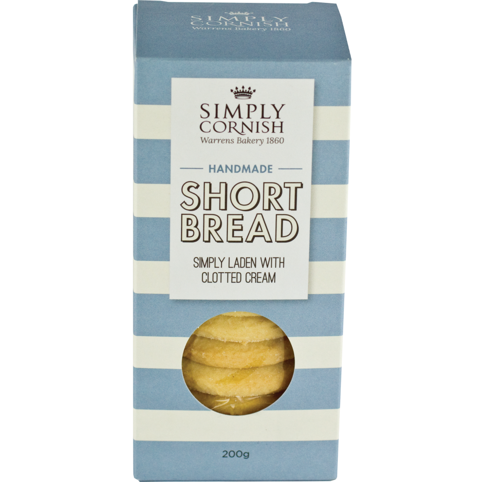Simply Cornish Clotted Cream Shortbread 200G