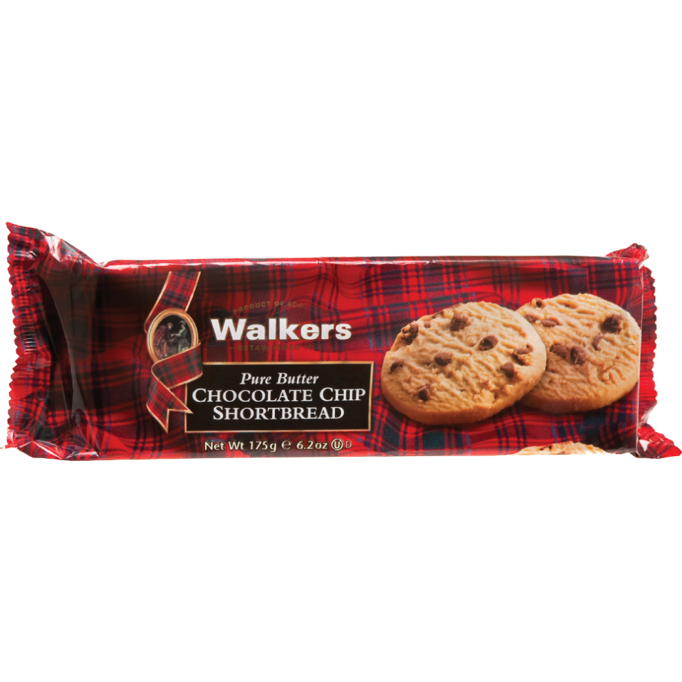 Walker's Pure Butter Chocolate Chip Shortbread 175G