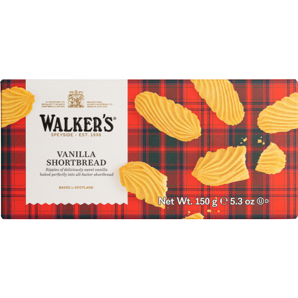 Walker's Vanilla Shortbread 150G