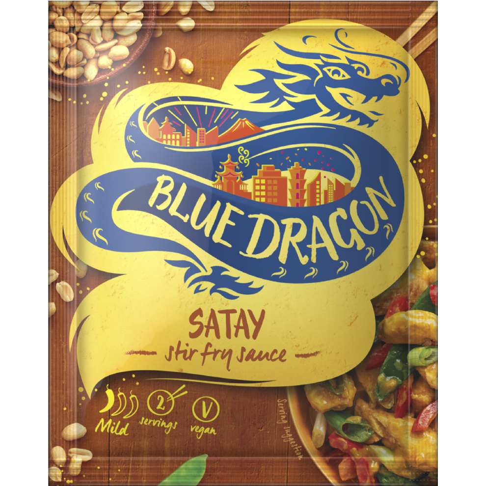 Blue Dragon Satay Stir-Fry Sauce 120G