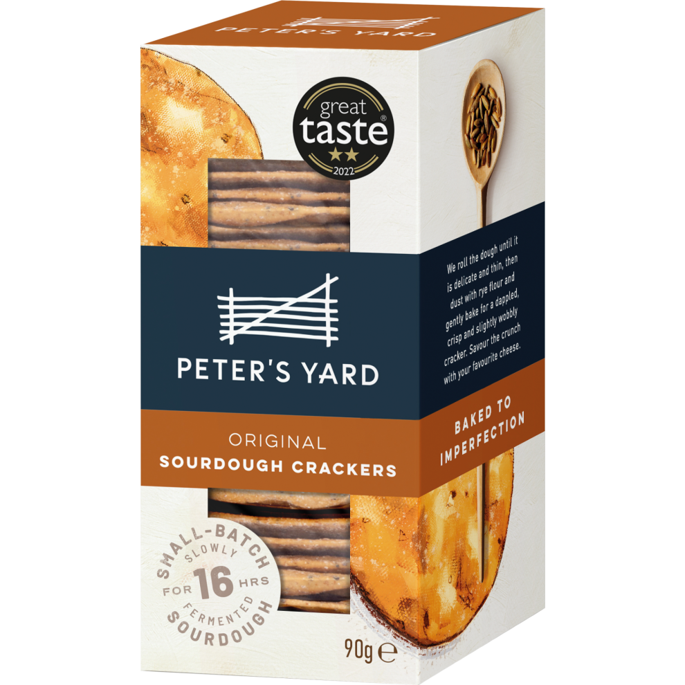 Peter's Yard Original Sourdough Crackers 90G
