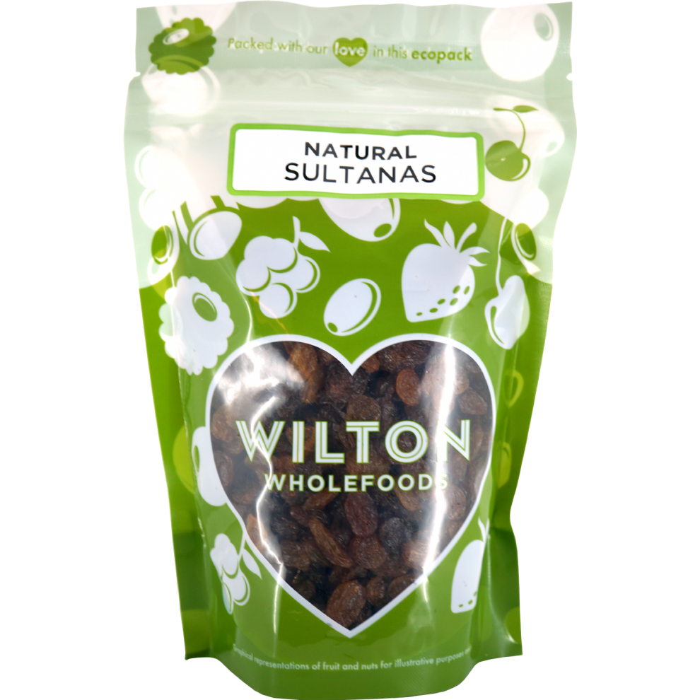 Wilton Wholefoods Natural Sultanas 375G
