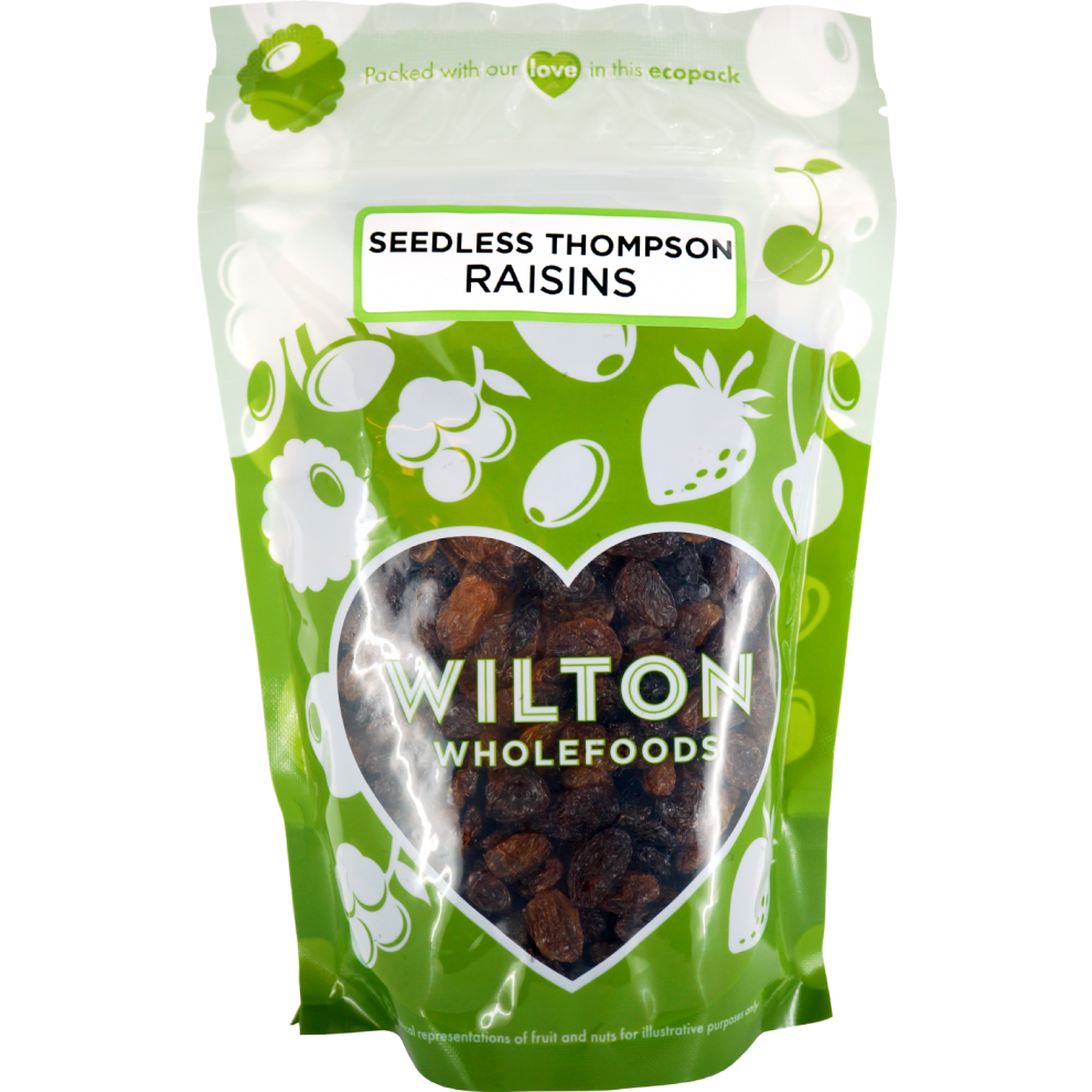 Wilton Wholefoods Seedless Thompson Raisins 375G