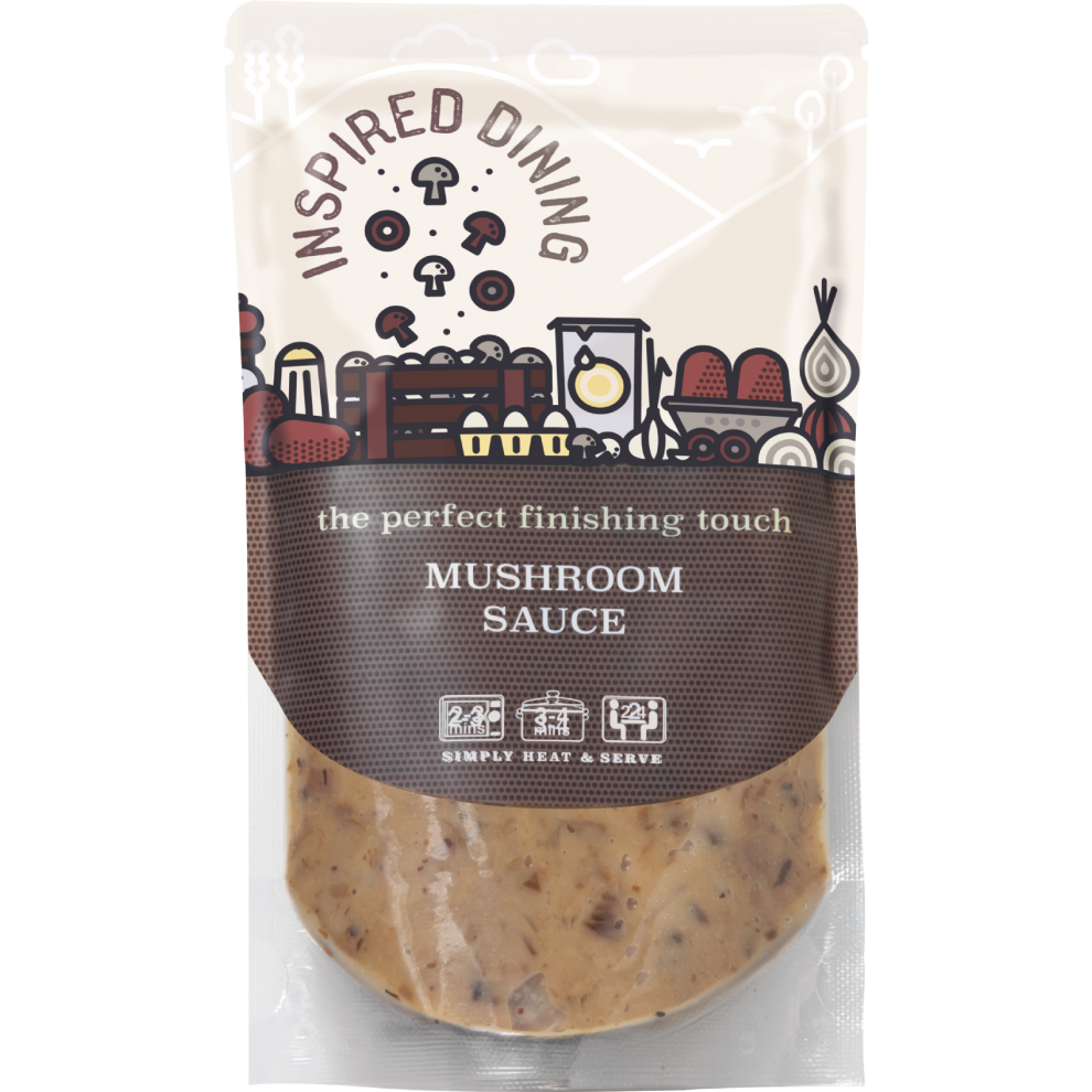 Atkins & Potts Inspired Dining - Mushroom Sauce 200G