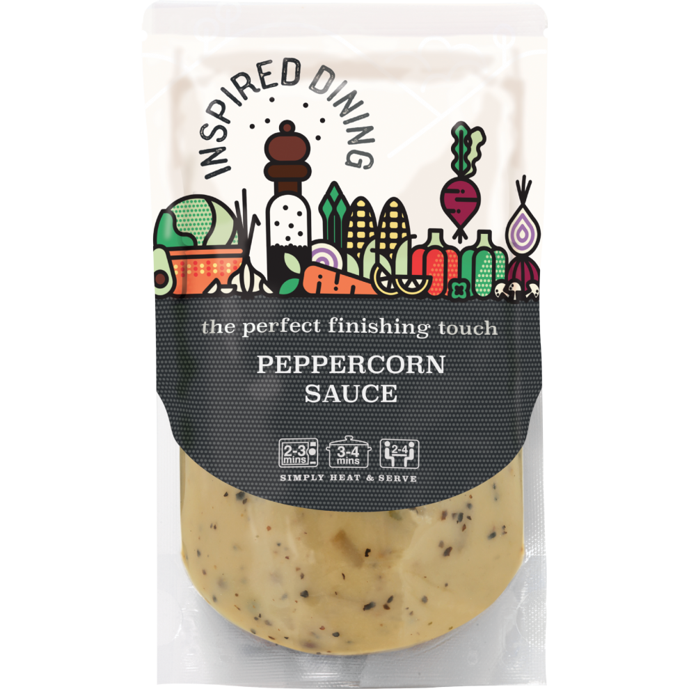 Atkins & Potts Inspired Dining - Peppercorn Sauce 200G