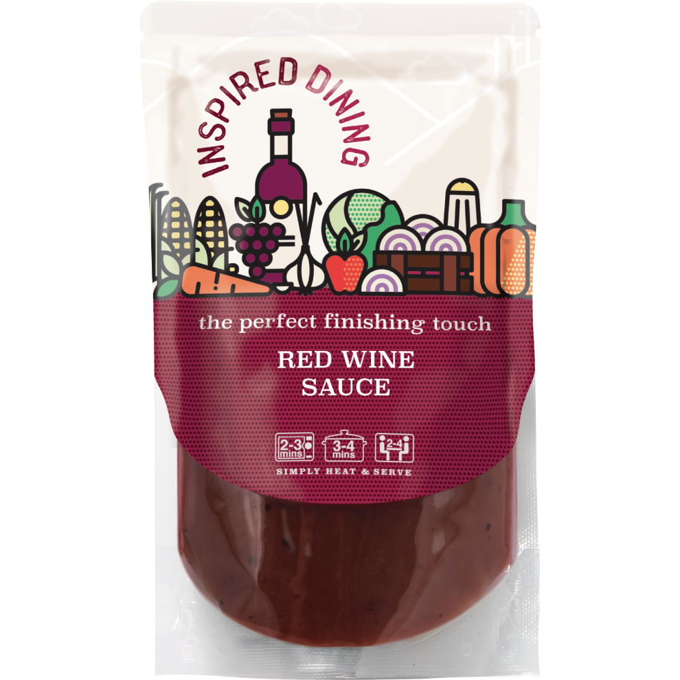 Atkins & Potts Inspired Dining - Red Wine Sauce 200G