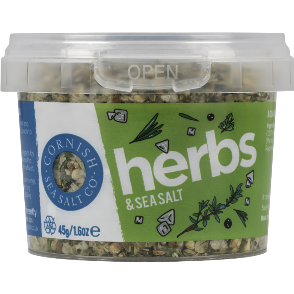 Cornish Sea Salt Co. Herb Sea Salt 45G