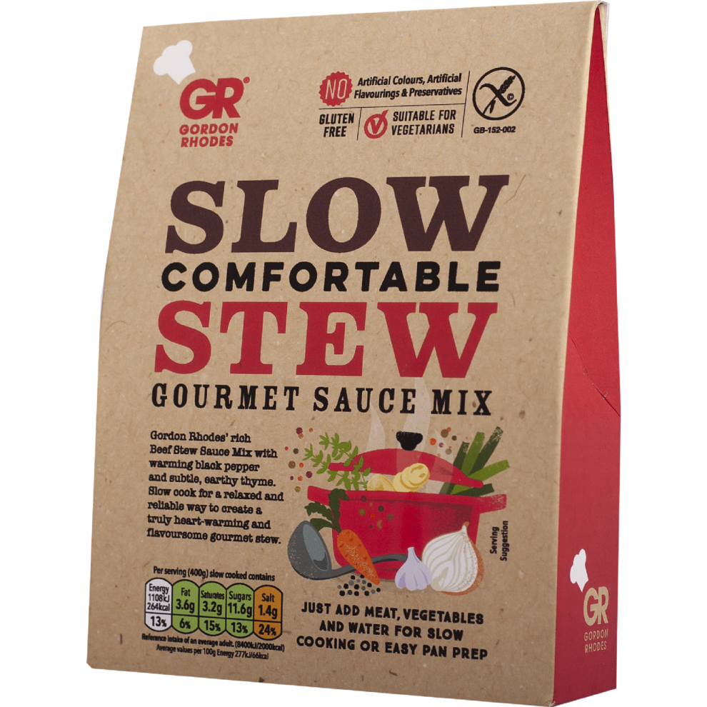 Gordon Rhodes Slow Comfortable Stew Gourmet Sauce Mix 75G