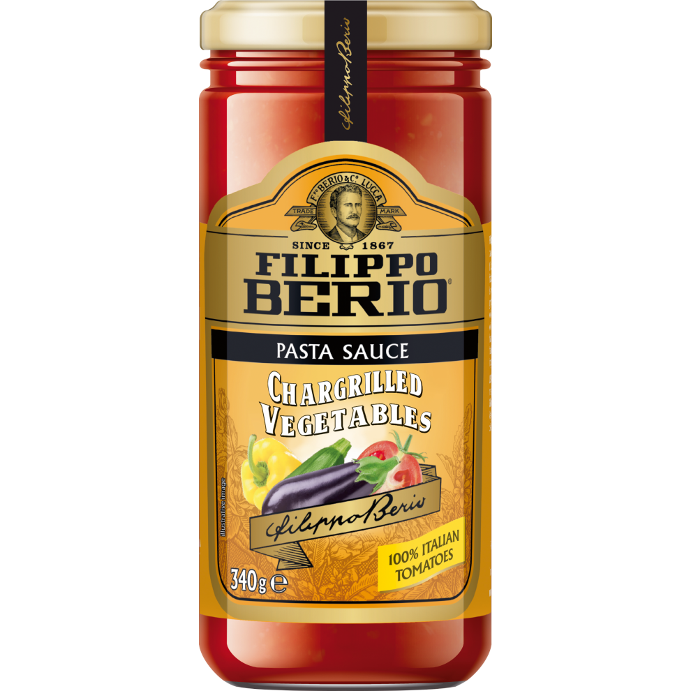 Filippo Berio Chargrilled Vegetables Pasta Sauce 340G