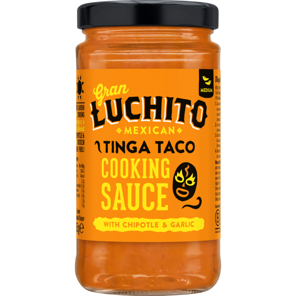 Gran Luchito Tinga Taco Cooking Sauce 355G