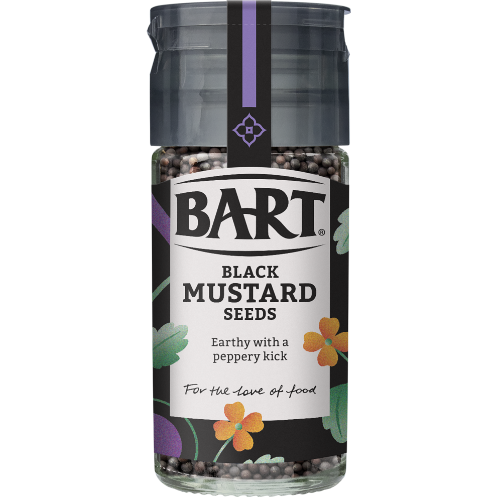 Bart Black Mustard Seeds - Standard 55G