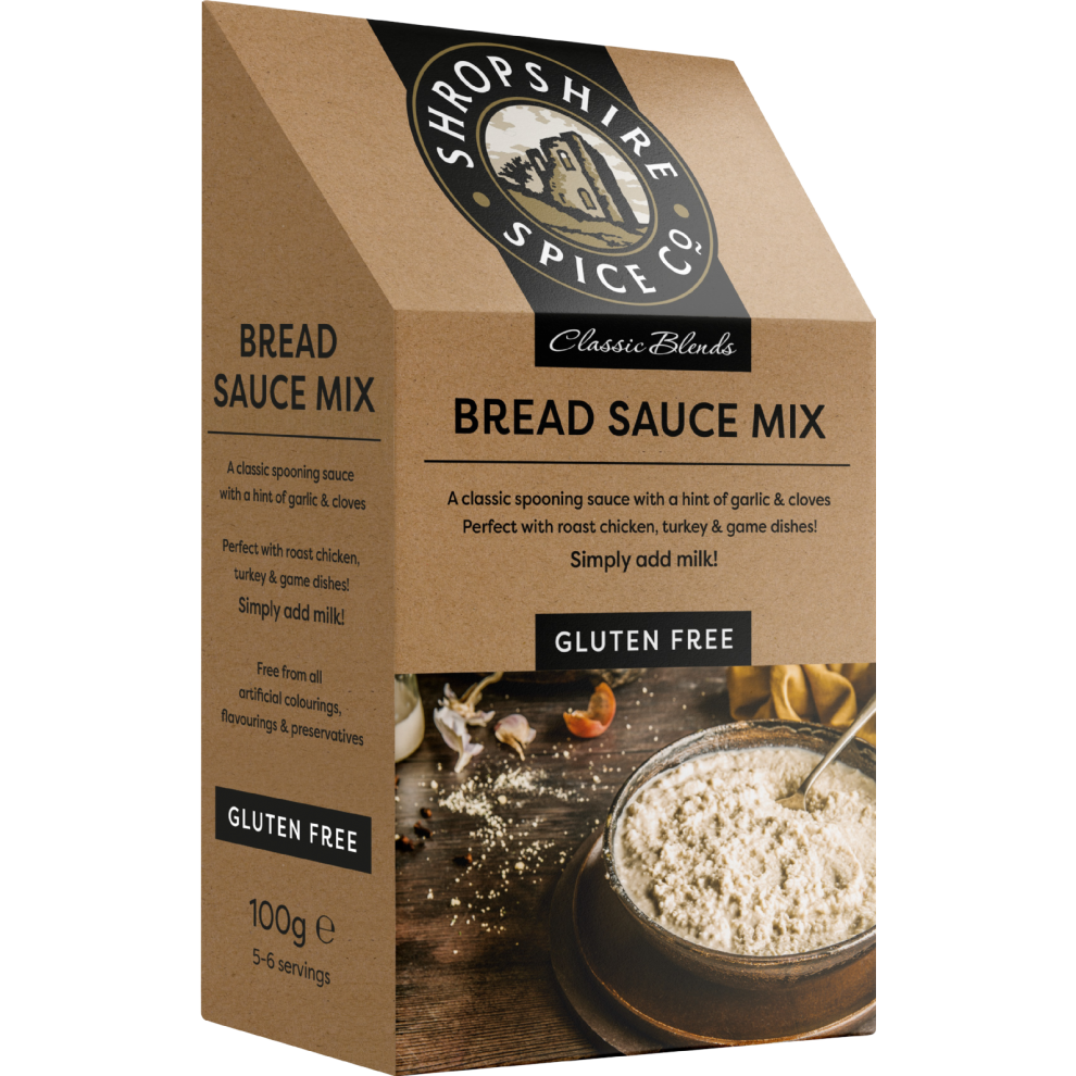 Shropshire Spice Co. Gluten Free Bread Sauce Mix 100G