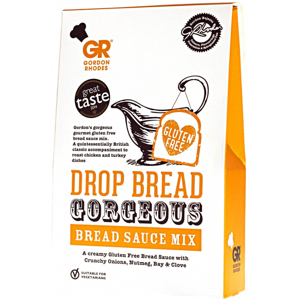 Gordon Rhodes Gluten Free Drop Bread Gorgeous Bread Sauce Mix 125G