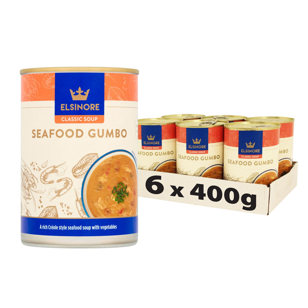 Elsinore Seafood Gumbo 400g (Pack of 6)
