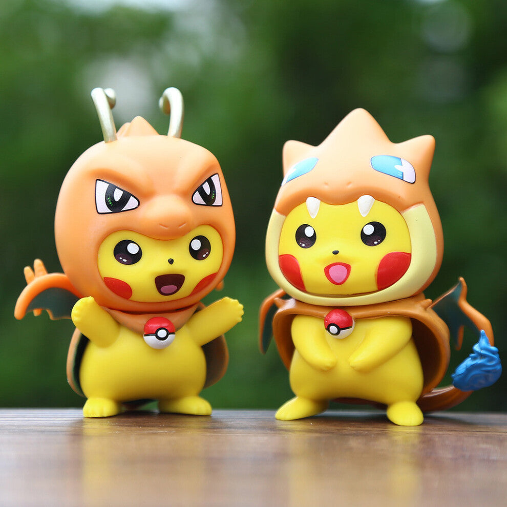 Pokmon Pvc Pikachu Action Figure Model Decoration For Car Accessories Cake