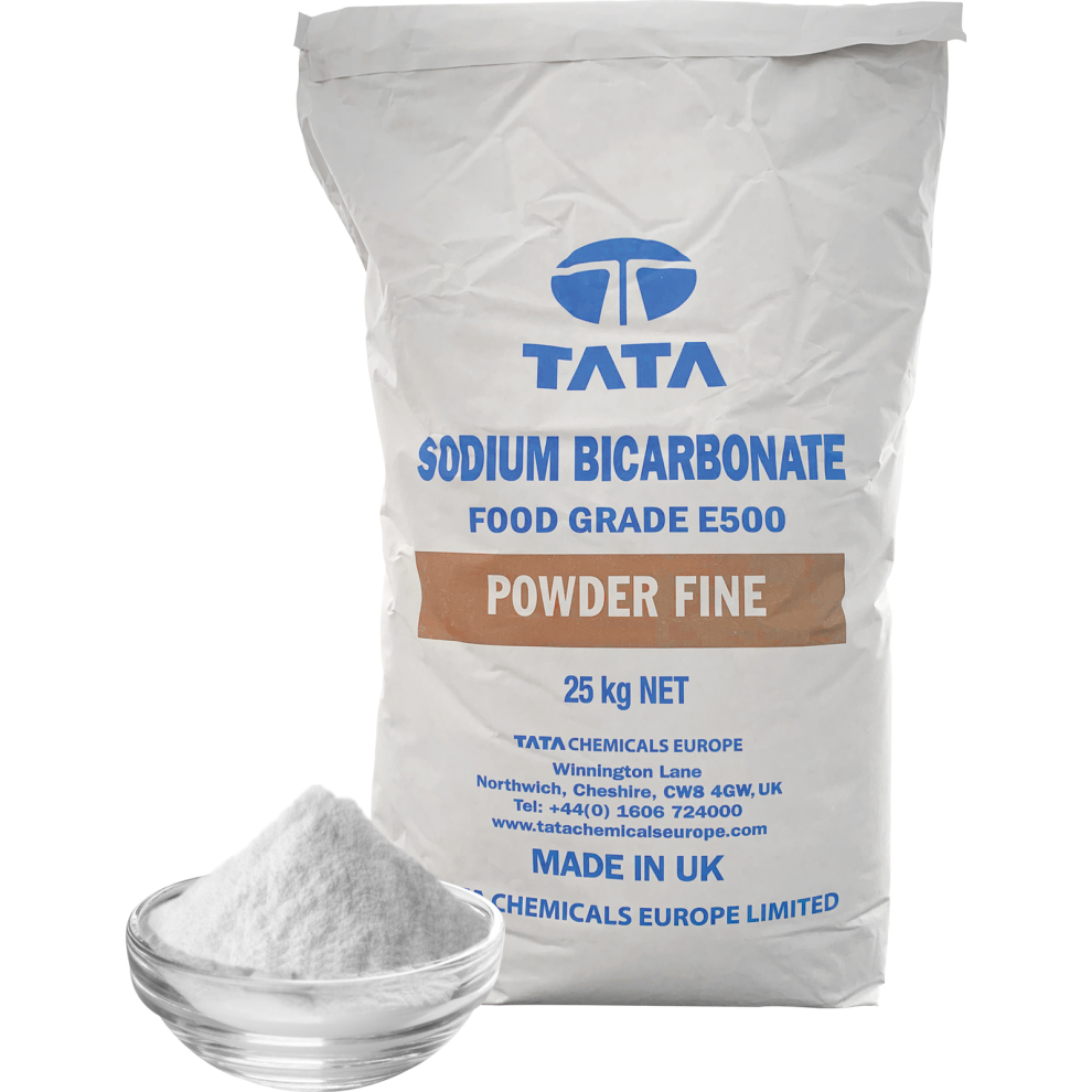Sodium Bicarbonate of Soda - Baking Soda - Powder Bicarb FOOD Grade 25kg TATA