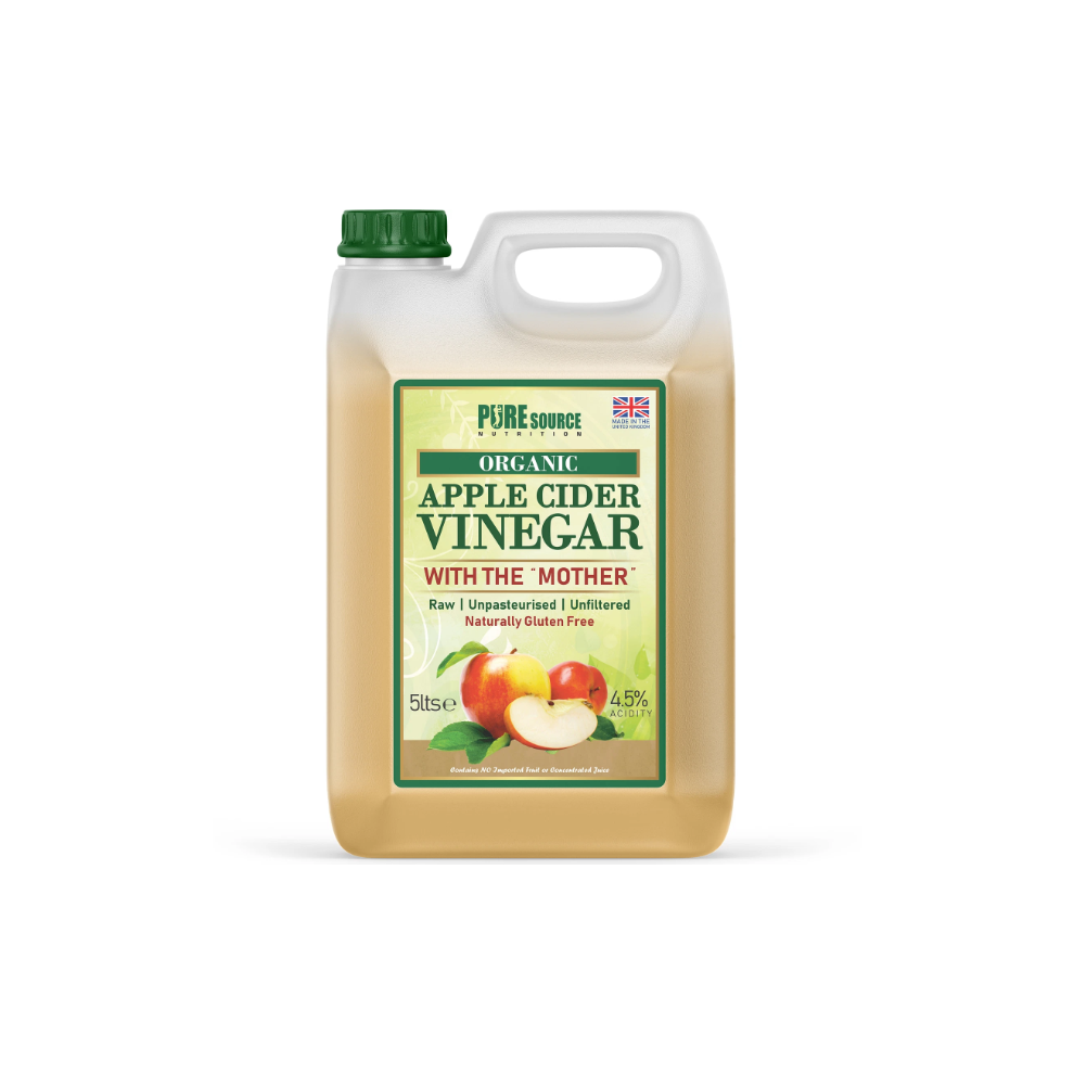 PURE RAW Apple Cider Vinegar with Mother 5 L Applecider Weight Loss Detox